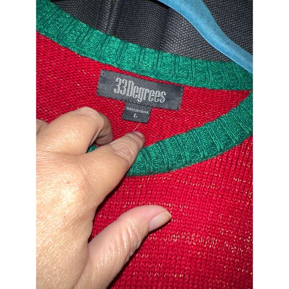 Ugly Christmas Sweater Xmas Size Large NWT - Picture 2 of 3